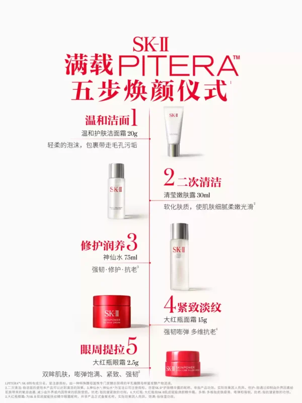 【520礼物】SK-II NO.1神仙水明星礼盒精华护肤品套装skllsk2