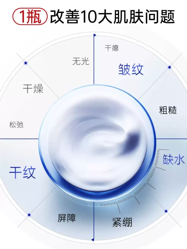 百雀羚男士面霜维生素E乳保湿滋润紧致抗皱淡纹面部官方正品官网