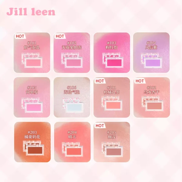 O1CN01Q2MsfY1oTYyTnCTZm_2200757665226.jpg_q50.jpg_.webp JILLLEEN腮红膏泥腮紫提亮膨胀持妆氛围自然滋润亲肤修容提升气色
