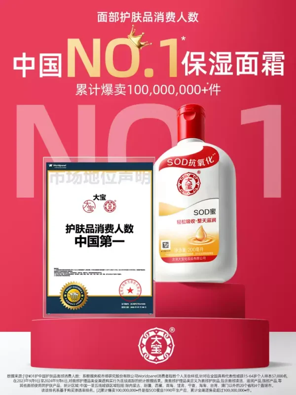 O1CN01auseeZ28tw5NydJsX_500327991.jpg_q50.jpg_.webp 【618抢先购】大宝sod蜜补水保湿乳液面霜滋润擦脸护肤品男女正品