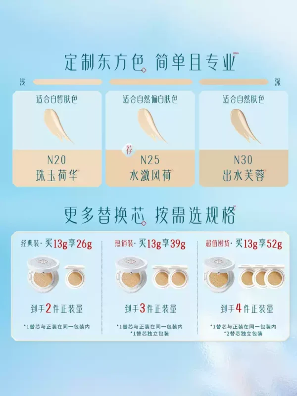 O1CN01rRaGal1zOwcPeuyTT_3392536705.jpg_q50.jpg_.webp 花西子玉养气垫遮瑕持久不脱妆服帖持妆控油bb霜粉霜粉底液正品